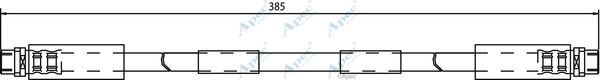 APEC BRAKING Jarruletku HOS3631